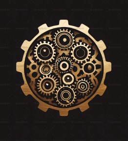 Steampunk Zahnräder